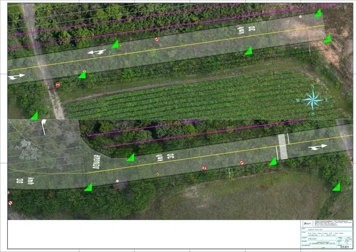 Projeto de drenagem - Acesso rodoviário MA Treichel